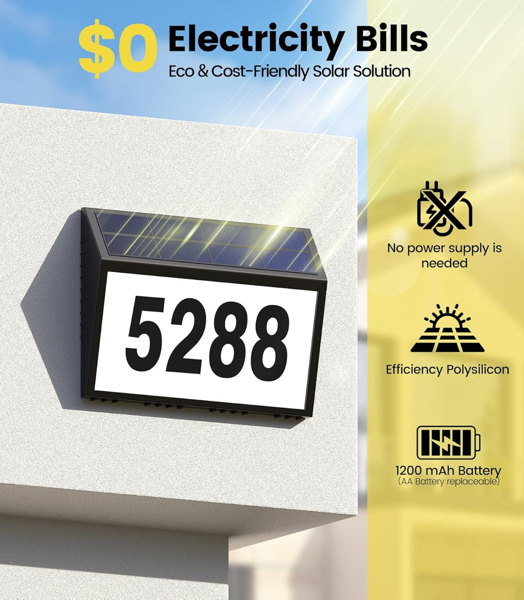 Solar House Number