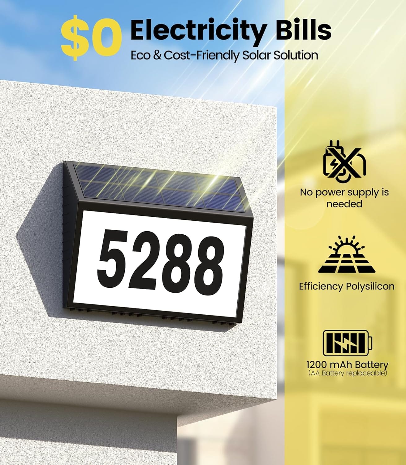 Solar House Number